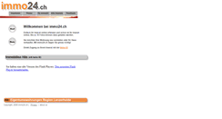 Desktop Screenshot of immo24.ch